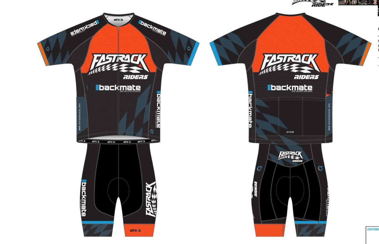 Cycling Jersey & Shorts Kit - Fastrack Riders